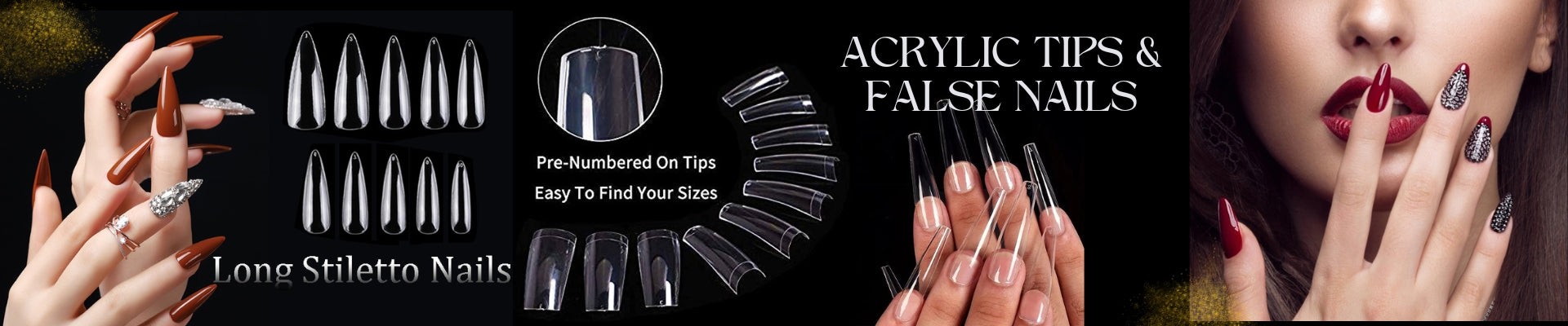 Acrylic Tips and False Nails
