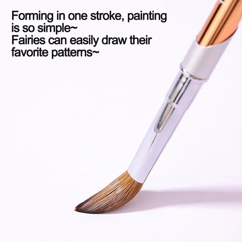 100% Kolinsky Acrylic Gold Handle Acrylic Nail Brush
