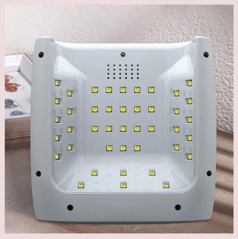 168W Rechargeable 4 Timer Setting 2 IN 1 Light Faster UV Acrylic Gel Polish Curing Dryer UV LED Nail Lamp Nail Art Machine