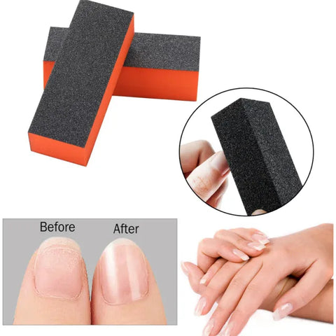 Nail Buffer 4 Sided Blocks Sanding Buffing Grinding Polisher File Shine Nail Art Pedicure Manicure Tool