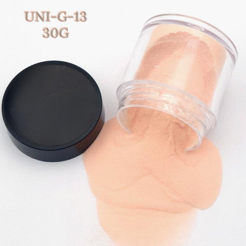 Soft Cover Peach Acrylic Nail Powder Professional Extension Builder Carving Sculptured PowderFor Nail Art and Manicure