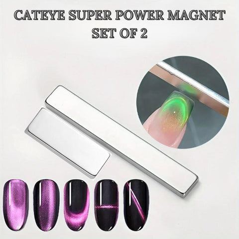 Cat Eye Magnet for Nails Multi-Function Magnet Bar Square for Nail Art