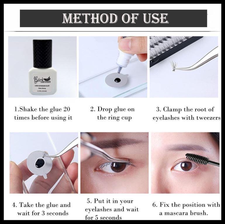 BLINK Premium Quality Eyelash Kit for Professionals Complete kit for Salon