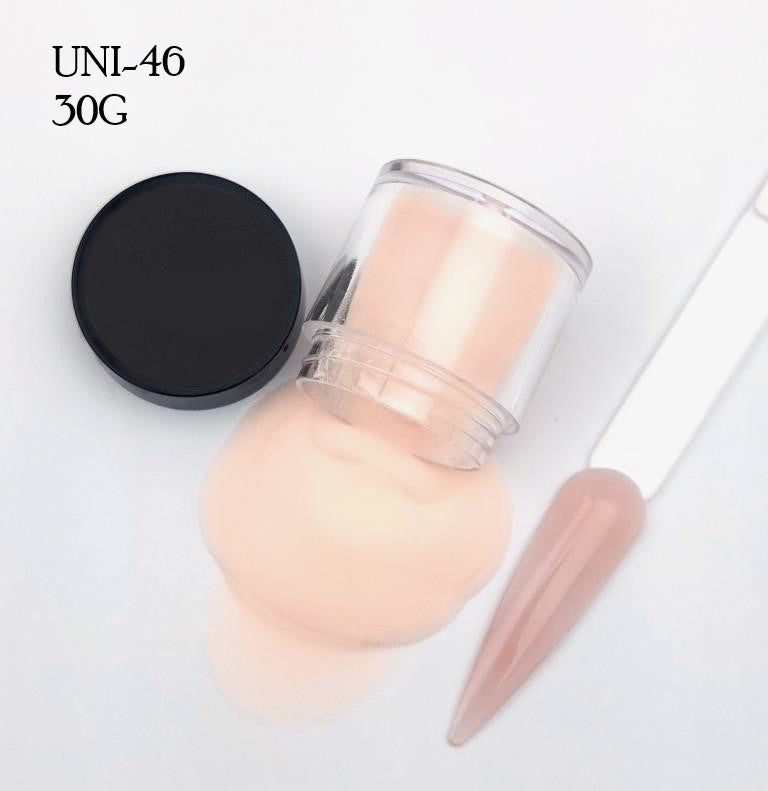 Translucent Natural Nude Acrylic Powder Professional Nude Acrylic Nail Powder for Nail Extension and Carving,