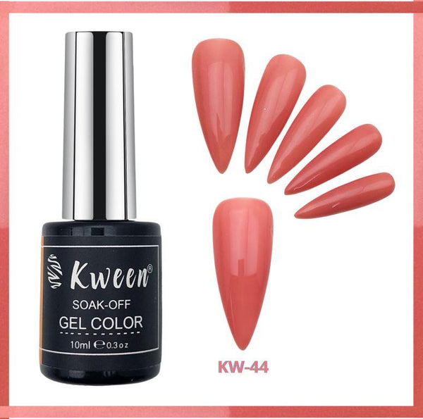 KWEEN Jelly Nude Color UV/LED Gel Nail polish Soak Off For Manicure