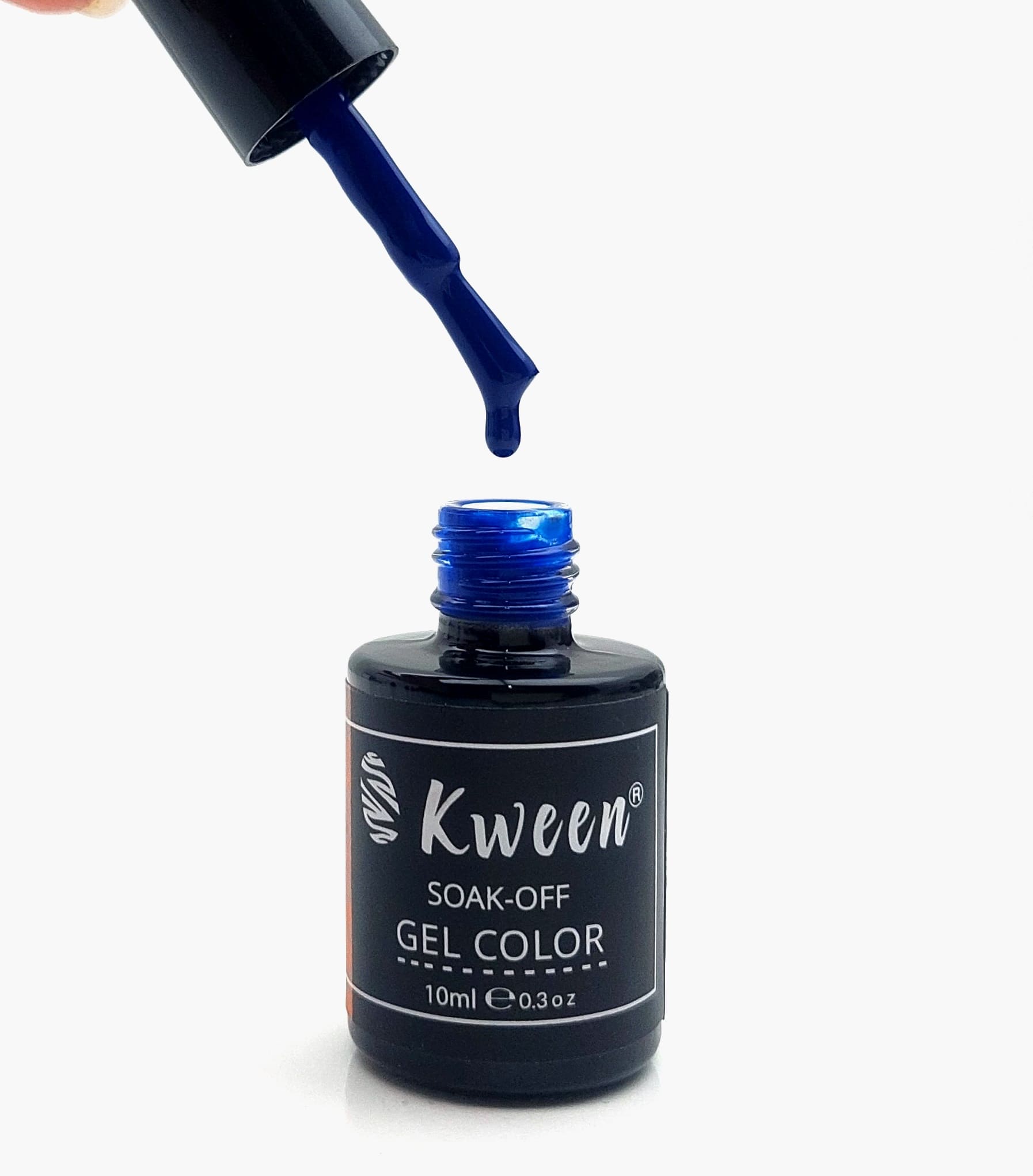 KWEEN Royal Blue UVLED Gel Nail Polish ,UV LED Gel Varnish Soak Off Nail Art Gel Polish