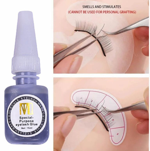 15ml Eyelash Extension Glue Professional Long Lasting Grafting Lashes Glue
