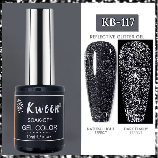 UV Gel Color Nail Polish Professional Nail Polish and kit Kween Gel Gel ...