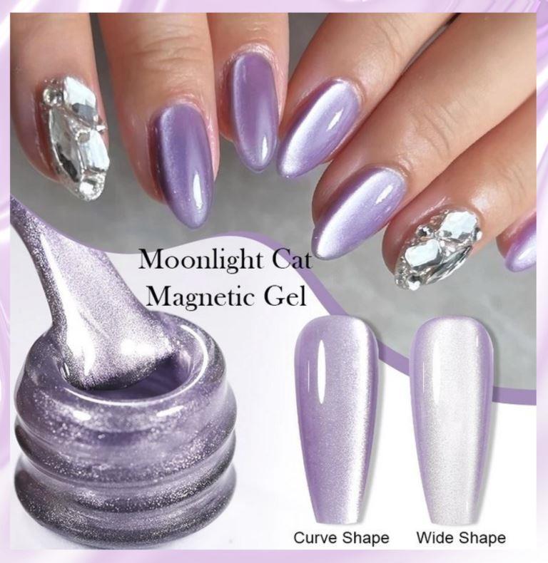 KWEEN Moonlight Cateye UV Gel Nail Polish Soak off Magnet Gel Color