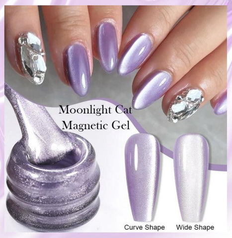 KWEEN Moonlight Cateye UV Gel Nail Polish Soak off Magnet Gel Color