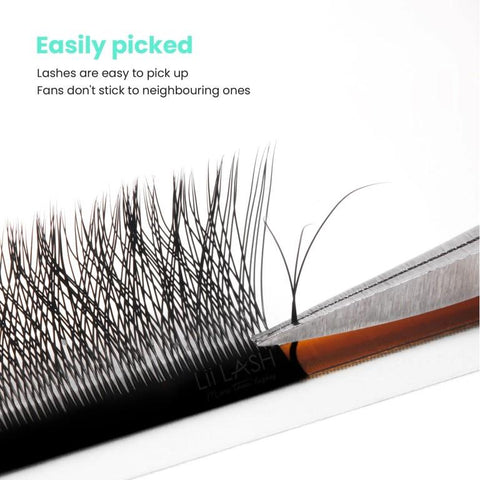 Blink 3DW 0.07D Shape Eyelash Extensions Premade Volume Fan Lashes W Style Lashes Comfortable Volume Natural Eyelash 8-15mm Mix