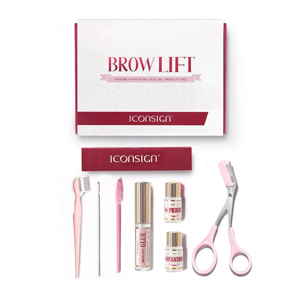 ICONSIGN Brow Lift & Lamination Kit - Professional DIY Eyebrow Perming Set
