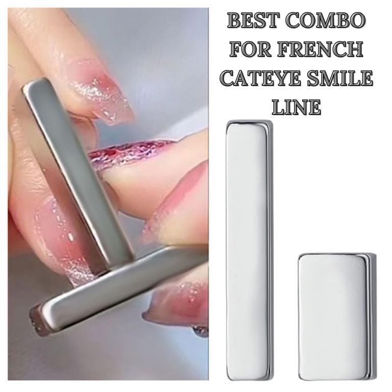Cat Eye Magnet for Nails Multi-Function Magnet Bar Square for Nail Art
