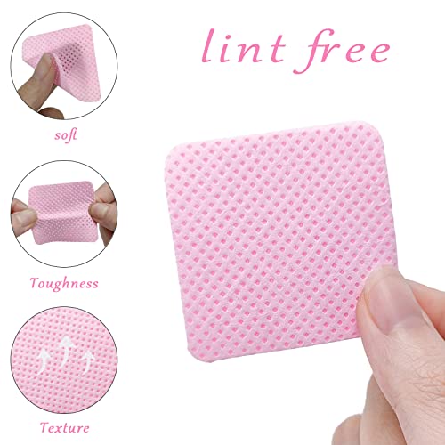 Lint-Free Paper Wipes - Soft, Deep Cleaning Cotton Sheets for Nail Care and Glue Removal.