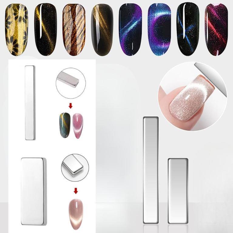 Cat Eye Magnet for Nails Multi-Function Magnet Bar Square for Nail Art