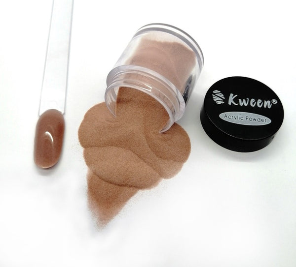 KWEEN Acrylic Powder Coffee Color For Nail Extension And Decoration Perfectly Fine Acrylic Powder