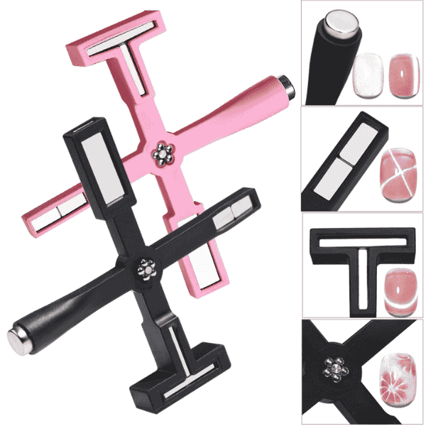 5-in-1 cat eye magnet nails tool multifunction strong magnetic cat eye tool DIY