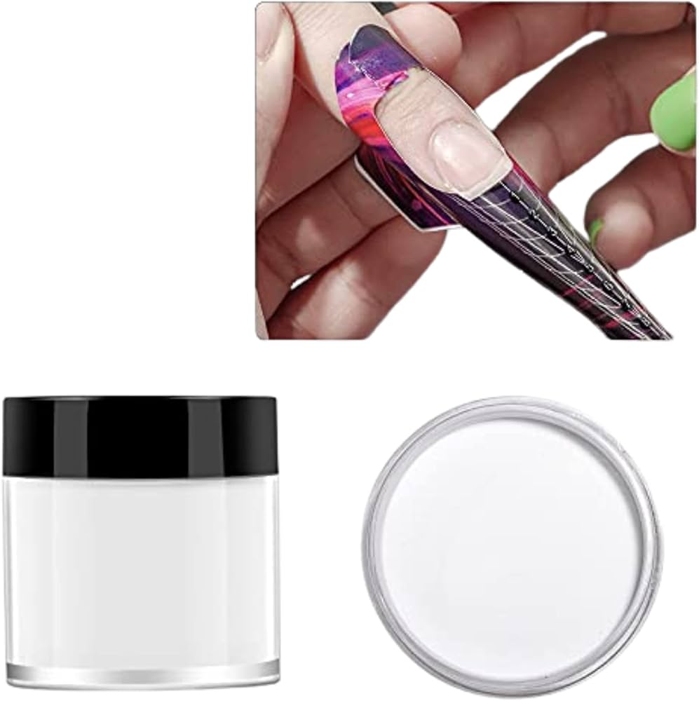 KWEEN Crystal Clear Acrylic Powder for Nail extension Ultra Smooth for nail art and decoration