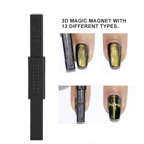 3D Cat Eye Magnet, Multifunction Magic Magnet Stick for UV Gel Nail Polish