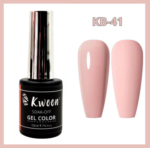 KWEEN Nail Gel Polish semi permanent New Trend Nude Pink Colors Series French Base Soak Off UV Gel Polish For Manicure