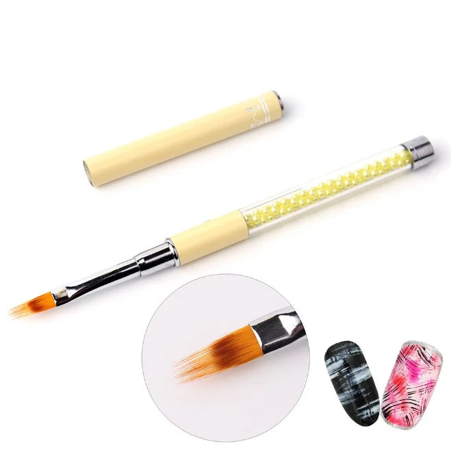 Professional Nail Art Ombre Brush Pen Perfect Brush For UV Gel Application and Nail Art.