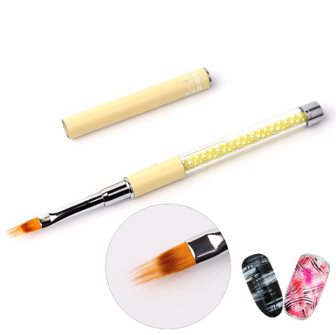 Professional Nail Art Ombre Brush Pen Perfect Brush For UV Gel Application and Nail Art.