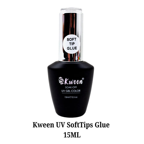 KWEEN UV Nail Glue for Flase Nail Tip Super Strong Hold Glue 10ml UV Adhesive Gel Polish for Nail Art And Decoration