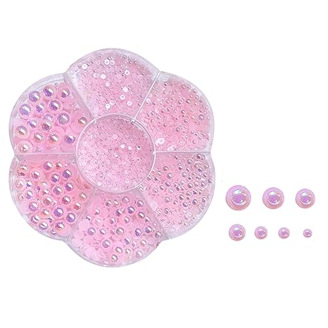 Nail Art Rhinestones DIY Pearls Nail Decoration Wheel For Manicure