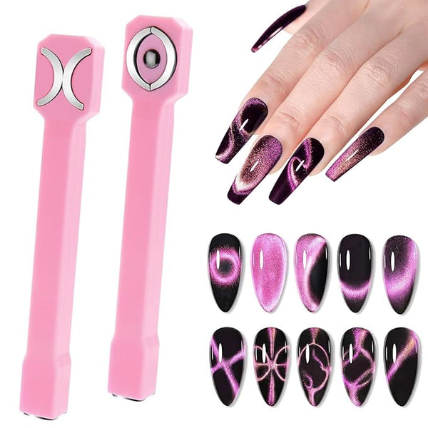 3 in 1 Nail Art Magnetic Stick for Cat Eye Polish