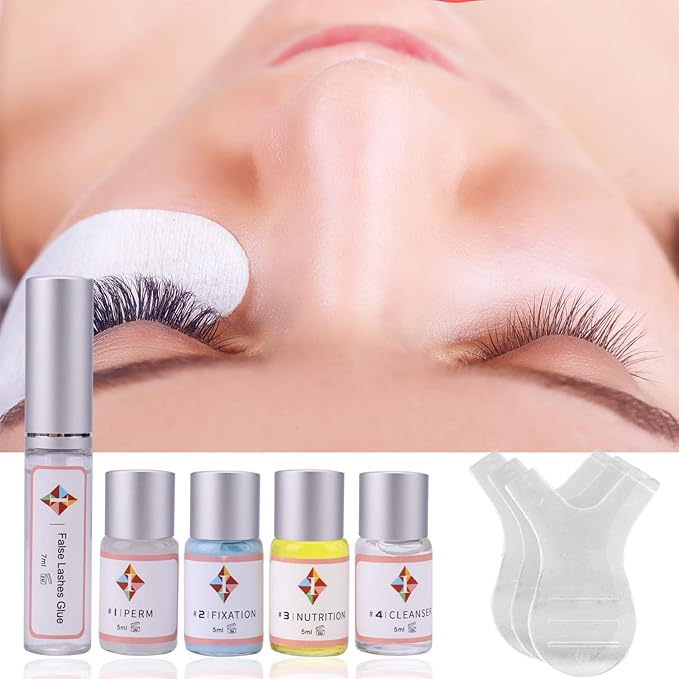 ICONSIGN Eye Lash Lifting Kit Professinal Long-Lasting Complete Kit For Easy Eyelash Application.