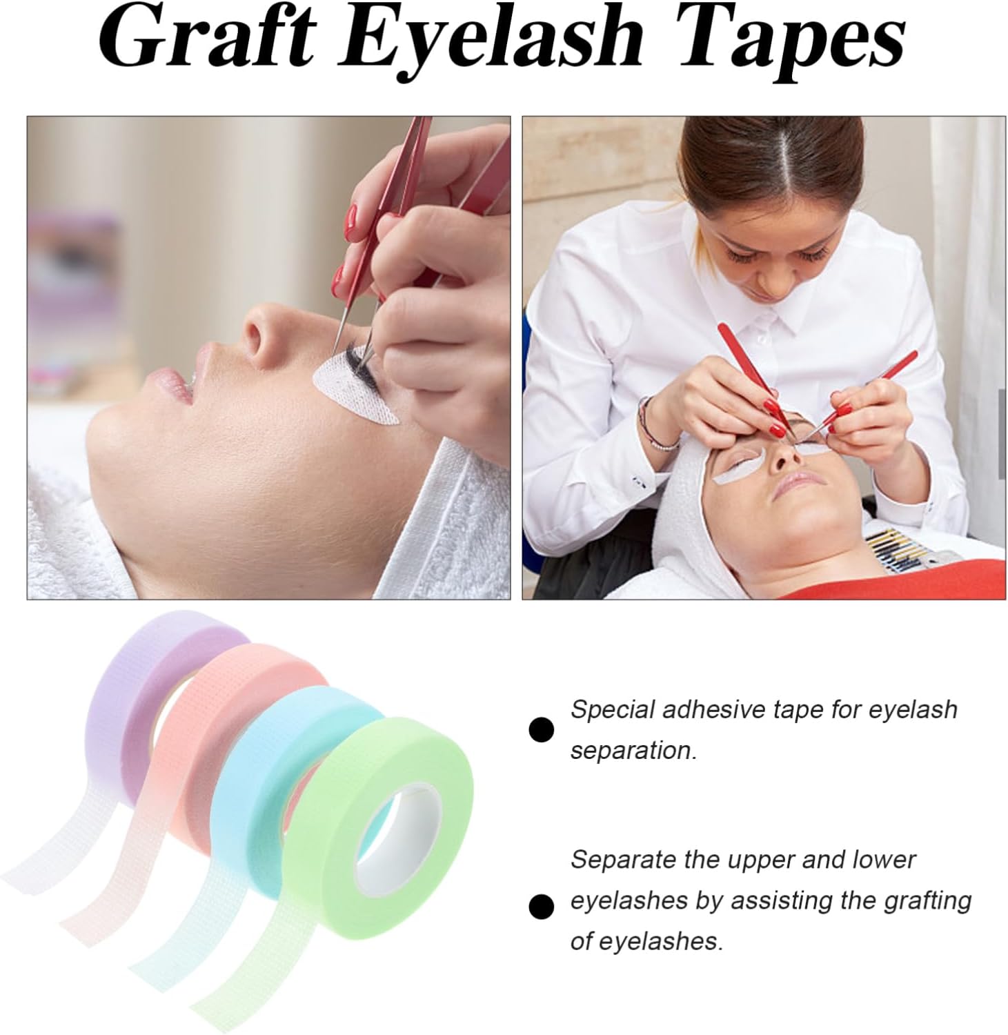 Eyelash Extension Tape Breathable Adhesive Lash Tape for Eyelash Extension