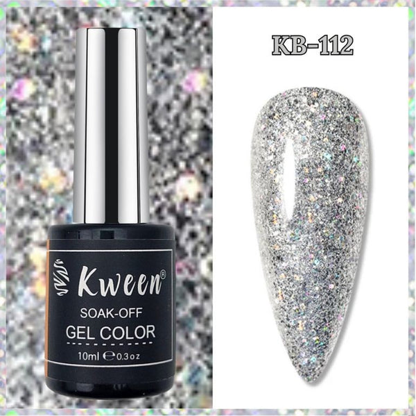UV Gel Color Nail Polish Professional Nail Polish and kit Kween Gel Gel ...
