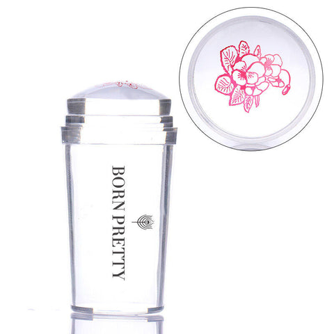 Born Pretty Jelly stamper Transparent Silicone Nail Art Jelly Stamper For French Nail And Best Stamping Prints