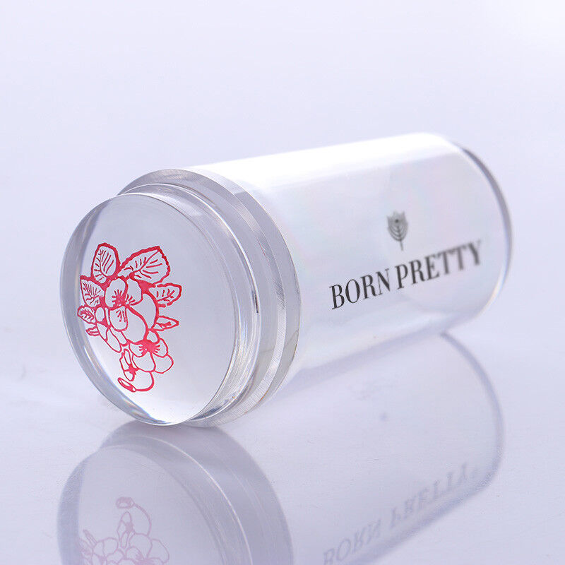 Born Pretty Jelly stamper Transparent Silicone Nail Art Jelly Stamper For French Nail And Best Stamping Prints