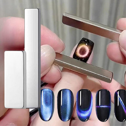 Cat Eye Magnet for Nails Multi-Function Magnet Bar Square for Nail Art