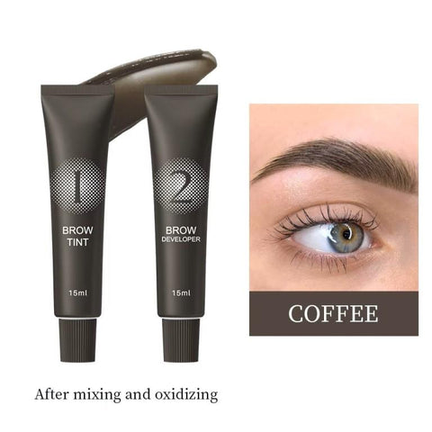 Iconsign Henna Lash Tint -Eyebrow Tint Dye Kit for Brow Hair and Skin