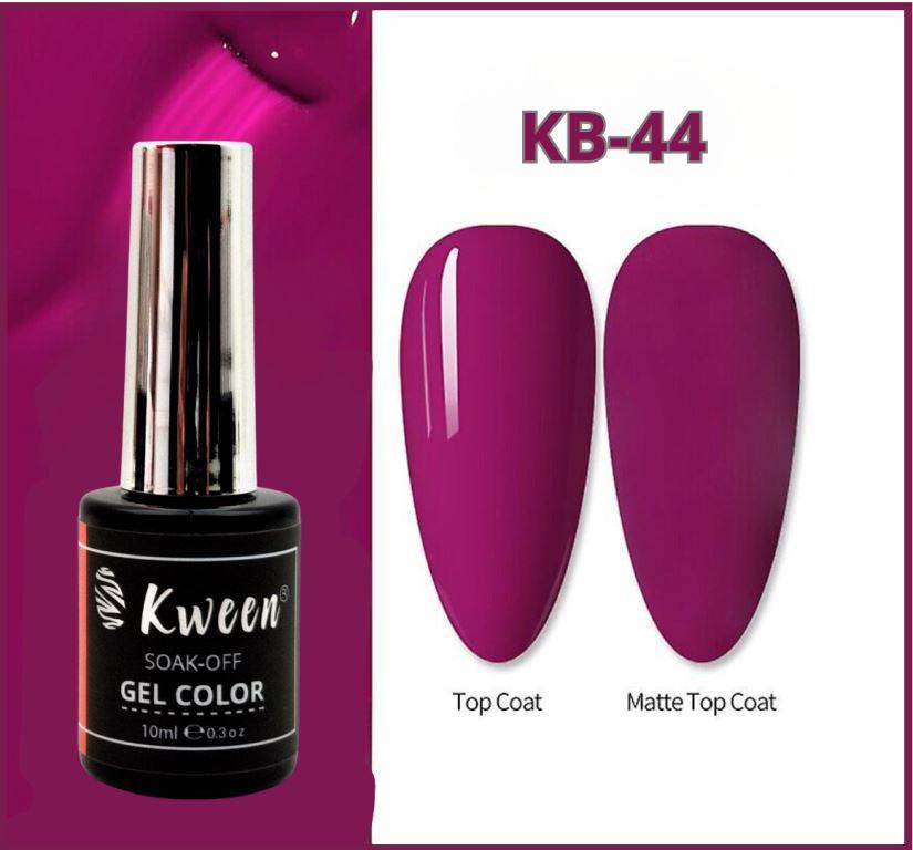 KWEEN Purple Color Gel Nail Polish Spring Summer Semi Permanent For Manicure Soak Off Nail Art Gel Varnish For Manicure