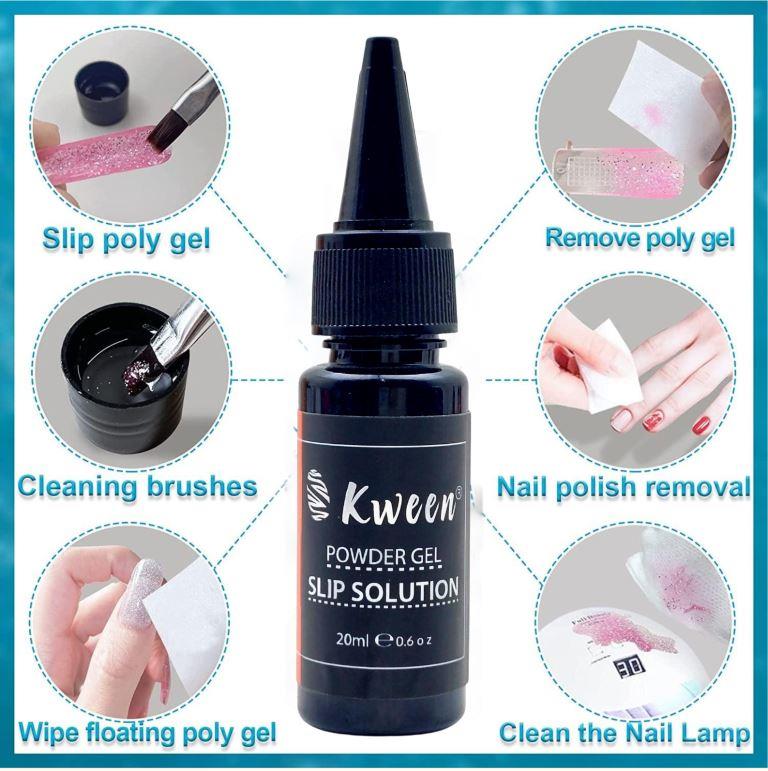 KWEEN Slip Solution Poly Extension Gel Nails Liquid Slip Solution for Poly Gel For Manicure