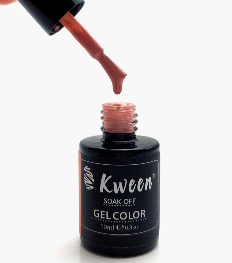 KWEEN Natural Pink UV led Gel Nail Polish 10ml Soak Off Gel Polish Long Lasting For Manicure