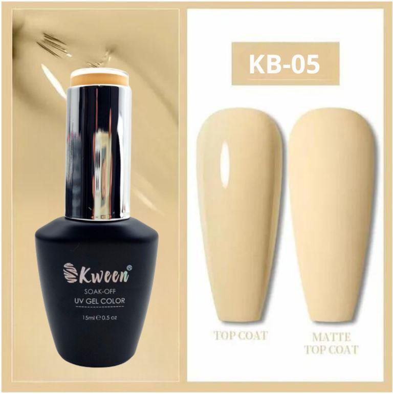 KWEEN 15ml PRO Series Gel Nail Polish Soak Off UV LED Lamp Gel Nail Polish Nail Art Design Manicure Salon DIY at Home Gift Need UV Light to Cure UV Gel