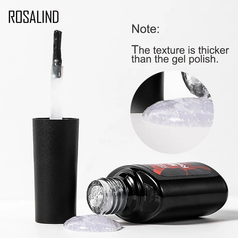 Rosalind Nail Gel Polish MAGIC REMOVER Burst in 2-3min Acetone Soak Off Professional Manicure Nail Art