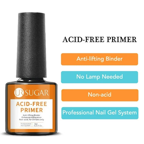 UR SUGAR Professional Air Dry Nail Non Acid Protein Bond Primer Nail Gel for Acrylic Nails