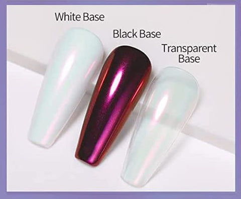 6 Shades Shell Pearl Nail Art Chrome Mirror Pigment Powder Rub Dust Mermaid Gel Polish Decoration