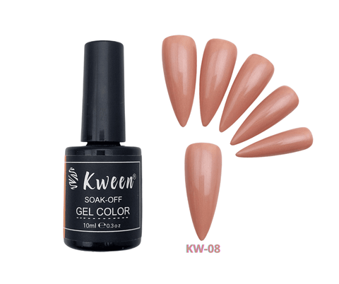 KWEEN shinny Nude UV Gel Nail Color Soak off Gel Nail Polish