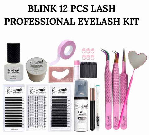 BLINK Premium Quality Eyelash Kit for Professionals Complete kit for Salon