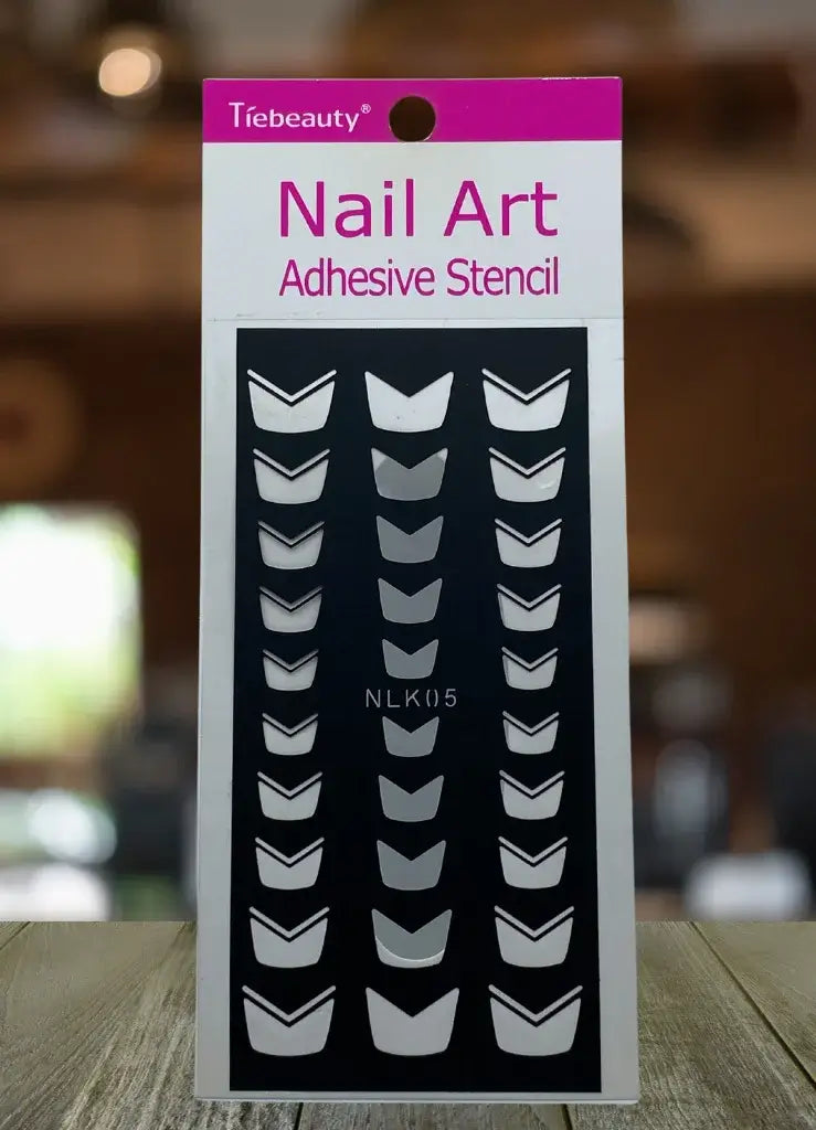 Nail Art Stencils for DIY Nail Designs Easy-to-Use Nail Stencils for Creating Unique Patterns at Home.