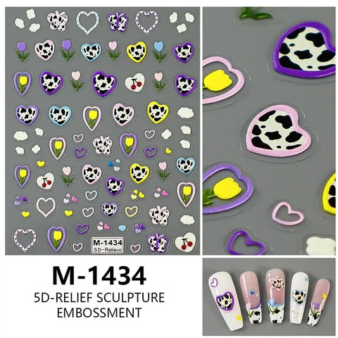 Nail Art Decoration Stickers In Pakistan.