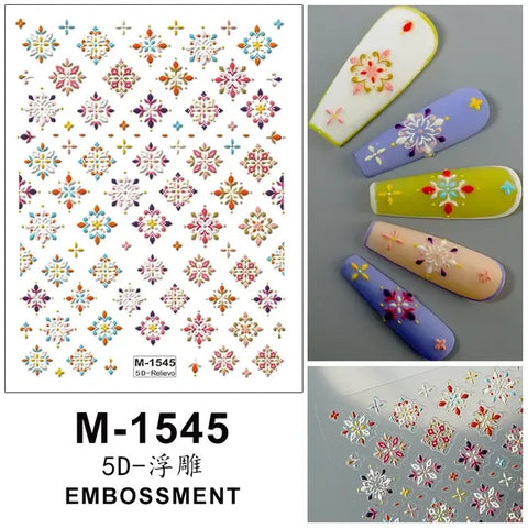 Nail Art Decoration Stickers In Pakistan.