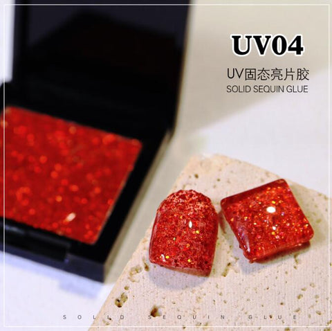 Solid Glitter Sequins Gel Mermaid Gel Nail Polish Soak Off Uv/led Solid Gel Nail Polish Glitter Sequins For Nail art