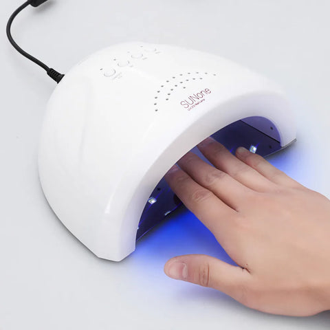 SUNone UV/LED Nail Lamp, SUNUV Gel Nail Light For Nail Polish 48W UV Dryer With 3 Timers SUNone